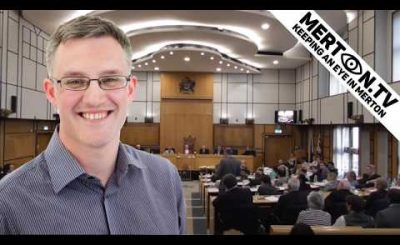 Anthony Fairclough Dundonald LibDem Making First Speech At Merton Annual Council Meeting 23 May 2018