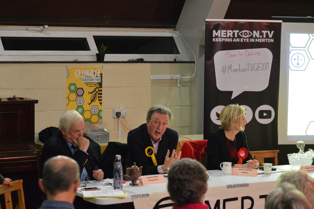 Graham Hadley, Paul Kohler, Jackie Schneider & Stephen Hammond represented by a bowl of melting ice cubes