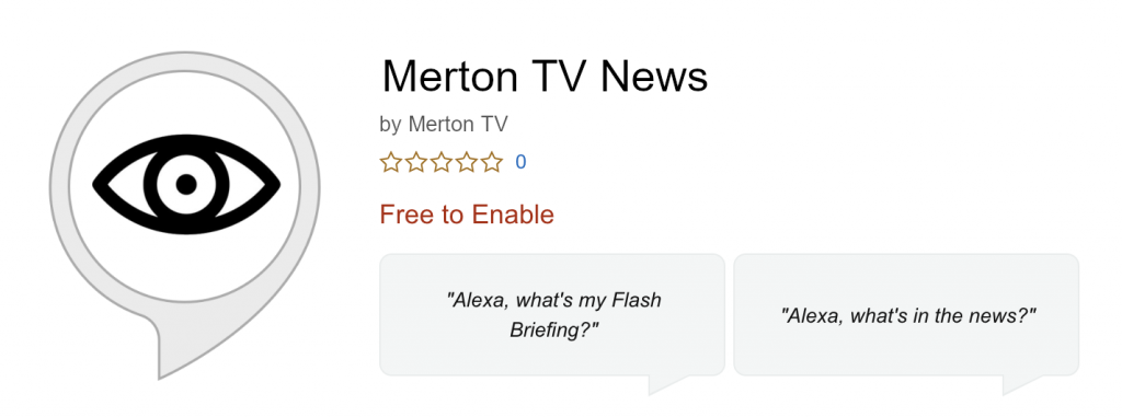 Merton TV News Free to Enable