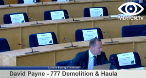 David Payne - 777 Demolition - South London Waste Plan Examination in Public Hearing