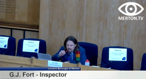 G.J. Fort - Planning Inspector - South London Waste Plan Examination in Public Hearing