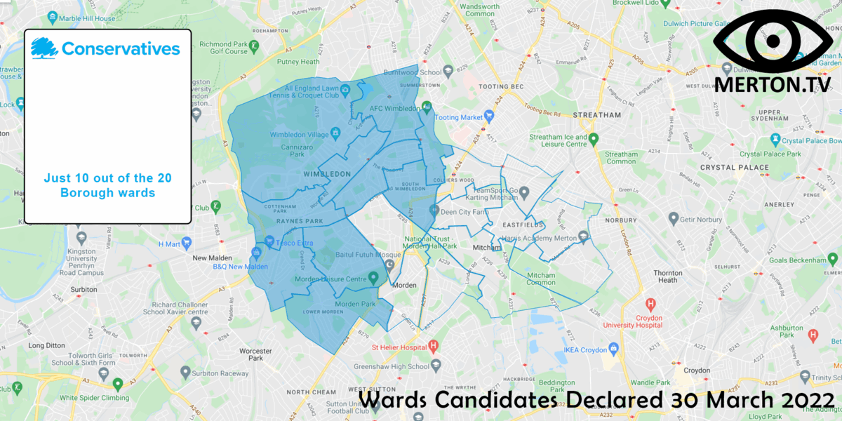 Merton Council Local Elections Candidates Announced by 30 March 2022