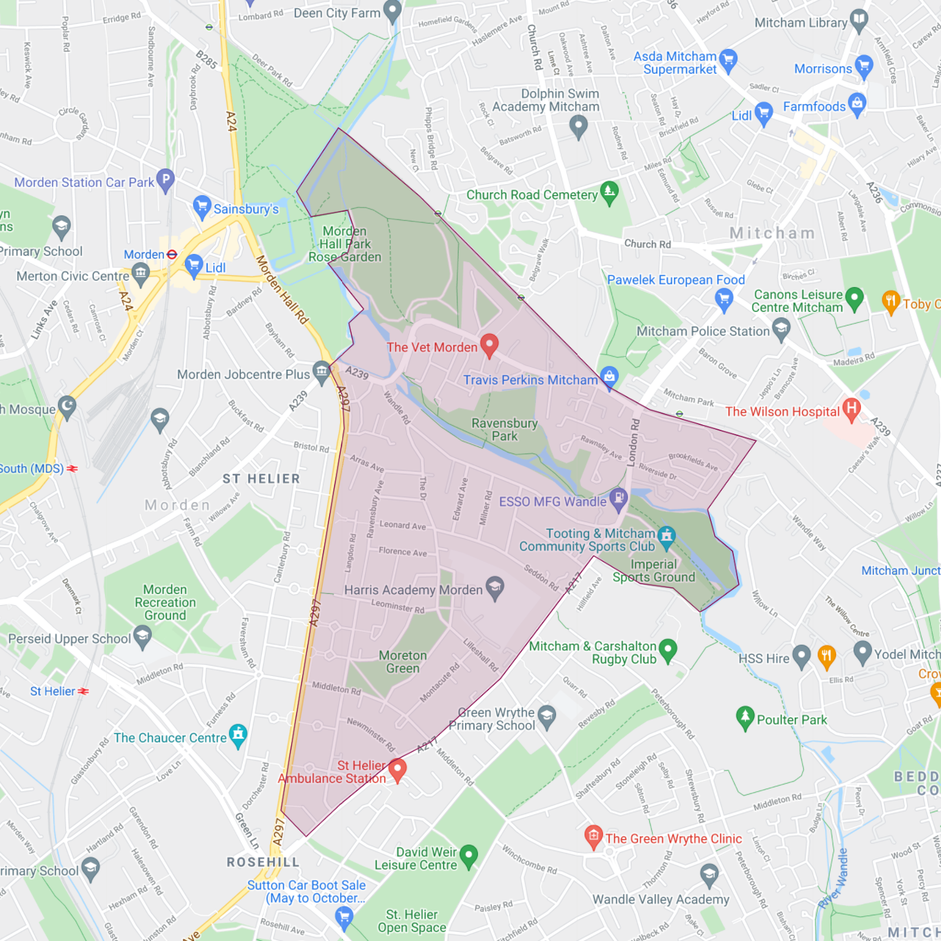 Ravensbury Ward