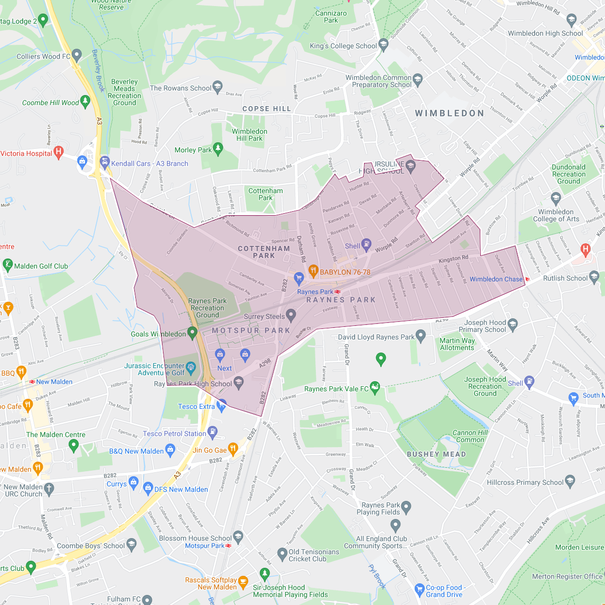 Raynes Park Ward