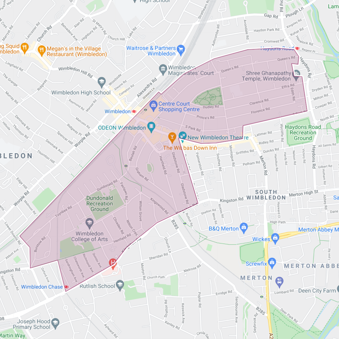 Wimbledon Town and Dundonald