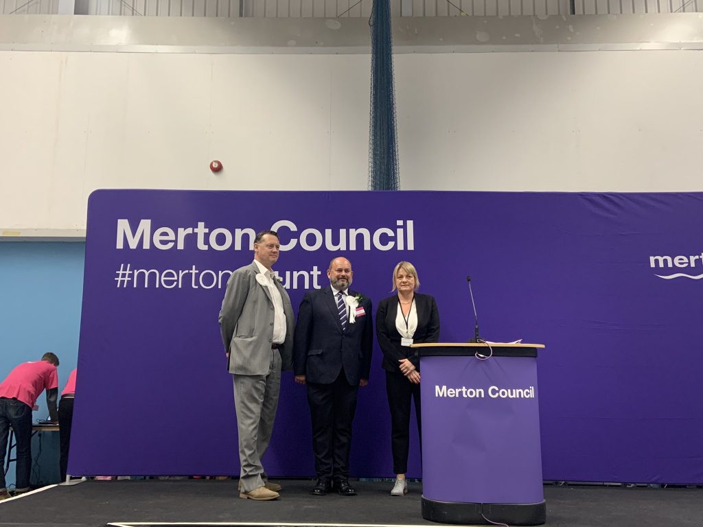 Merton Park Count Local Elections 2022